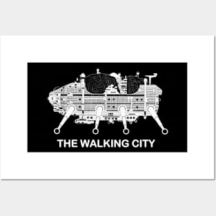 The Walking City Posters and Art